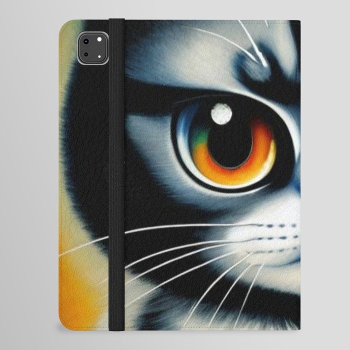 Angry Kitty Cat iPad Folio Case