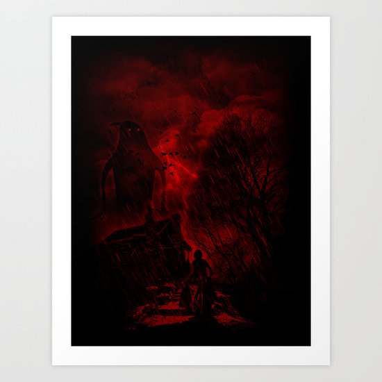 The Unexpected Guest Art Print