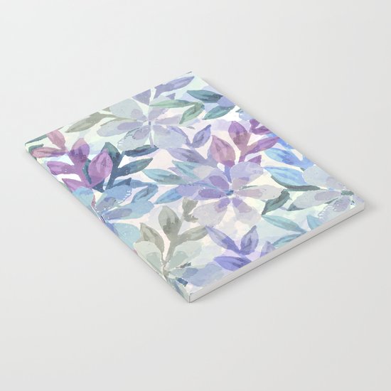 watercolor Botanical garden Notebook