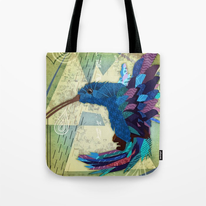 Hummingbird Tote Bag by UvinArt | Society6