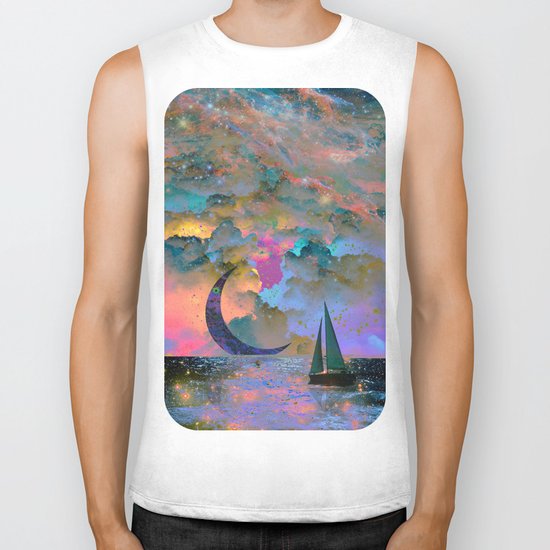 Moonset Biker Tank