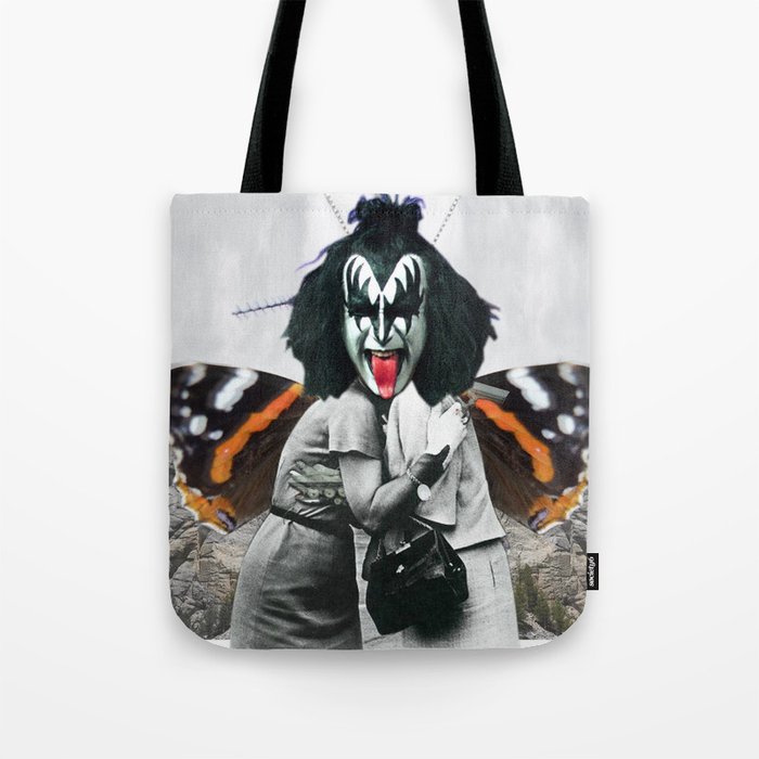 The last Kiss Collage Tote Bag