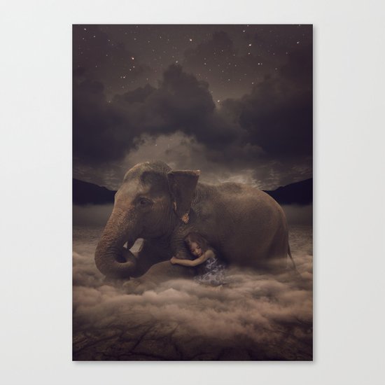 Having a Soft Heart In a Cruel World II Canvas Print