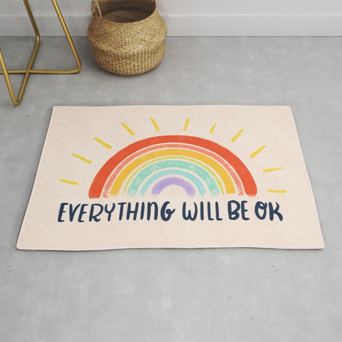Everything Will Be OK Rug