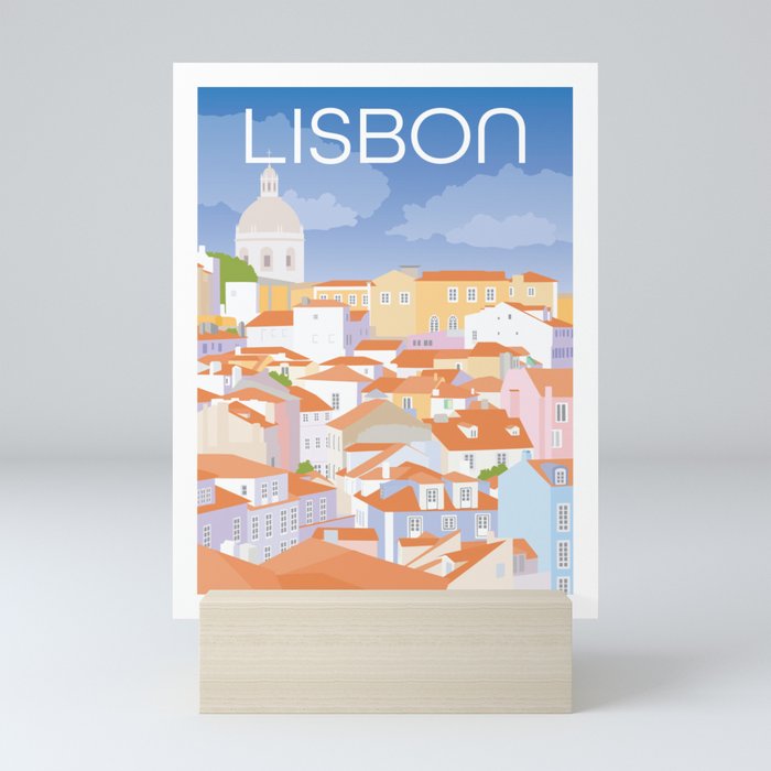 Lisbon Portugal Mini Art Print