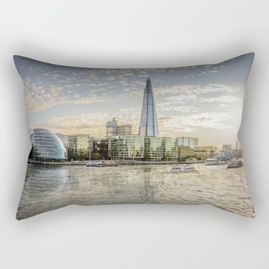 London waterfront Rectangular Pillow