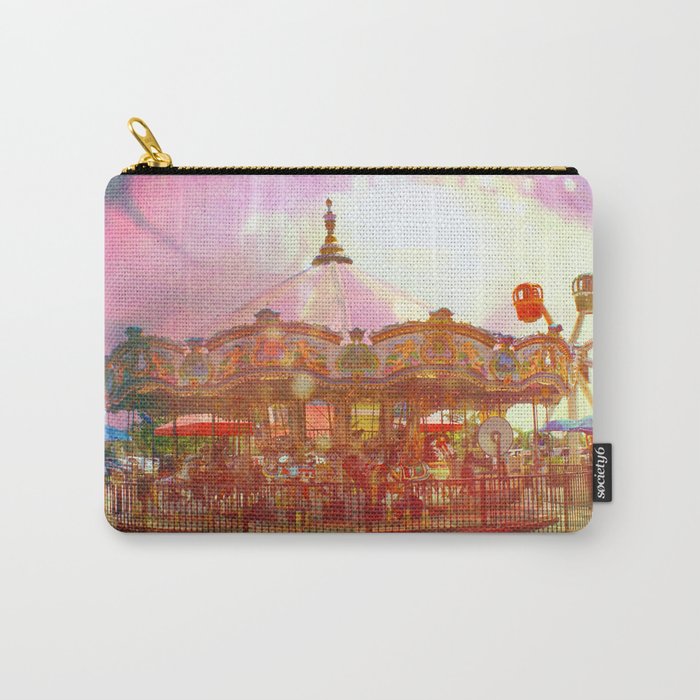 Merry Go Round Carry-All Pouch