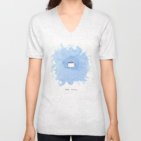 Stay calm Unisex V-Neck
