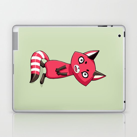 Shy Raccoon Laptop & iPad Skin
