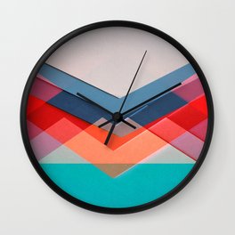Envelopes Over Others Wall Clock