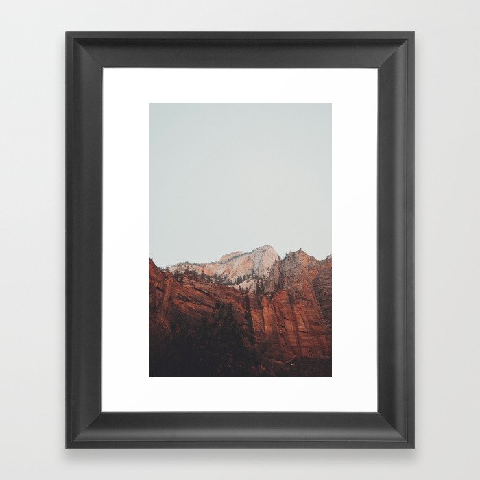 Canyon Light Framed Art Print