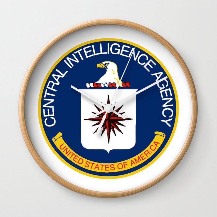 CIA Logo Wall Clock