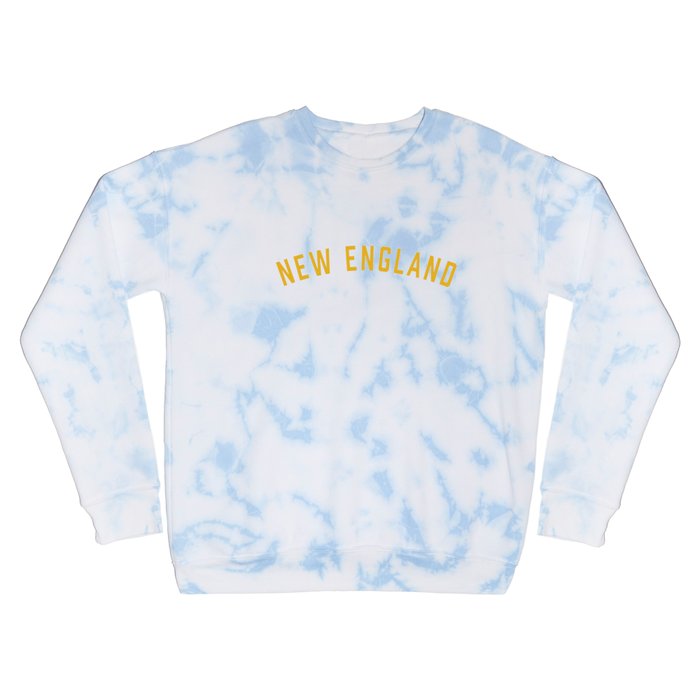 New England - Gold Crewneck Sweatshirt