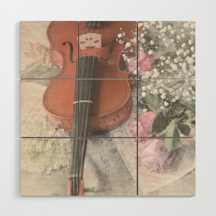 For the Love of Music Wood Wall Art