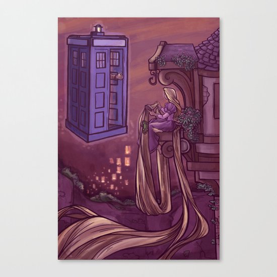 You Comin' Blondie? Canvas Print