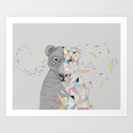 Bear Art Print