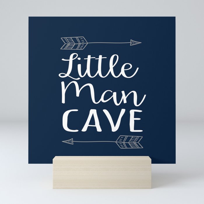 Little Man Cave Mini Art Print