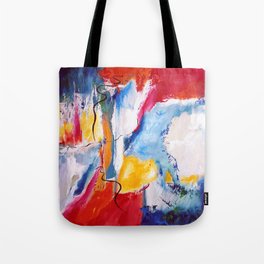 Come Down Isaiah 64 Christian Abstract Tote Bag