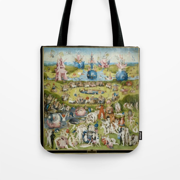 The Garden Of Earthly Delights - Bosch Leonardo Climate Changes  Tote Bag