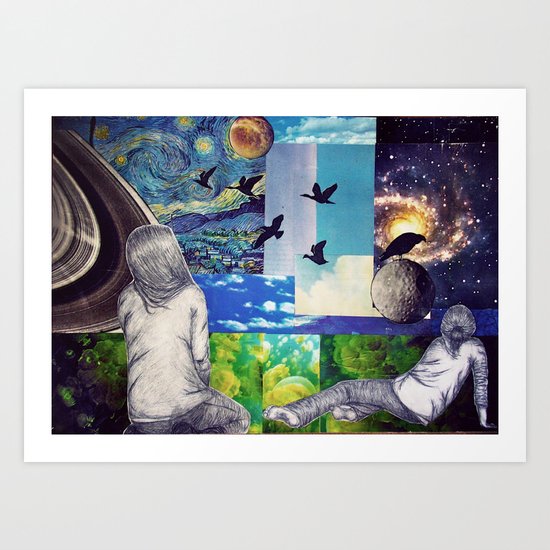 SKY Art Print