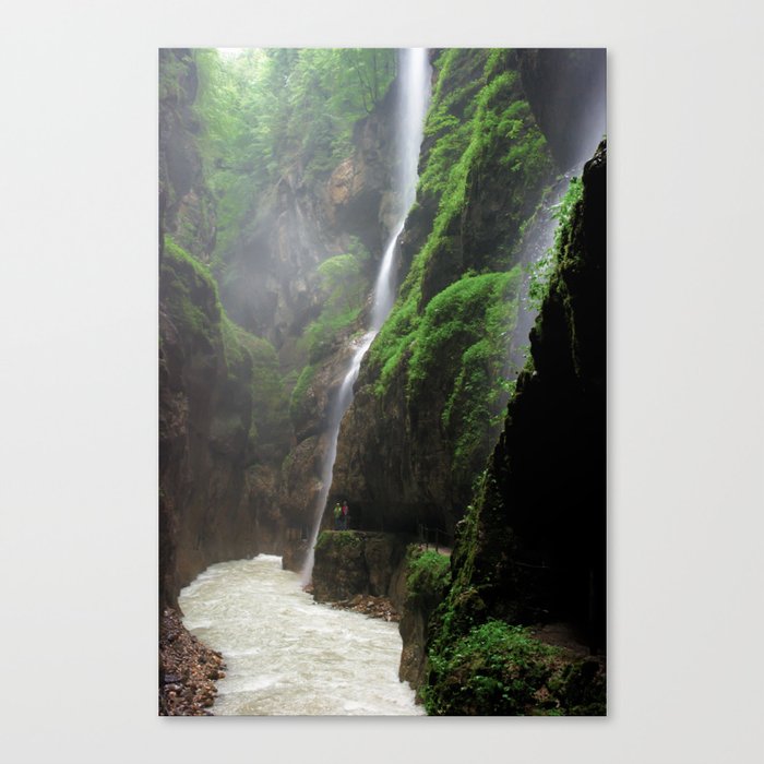 Partnachklamm impression #1 Canvas Print