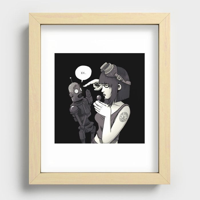 No candy! Recessed Framed Print