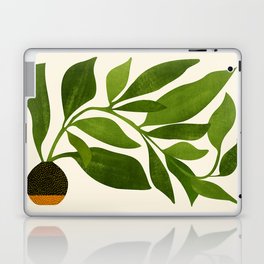 The Wanderer - House Plant Illustration Laptop & iPad Skin