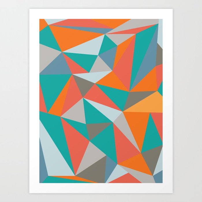 Summer Deconstructed Art Print by INDUR | Society6