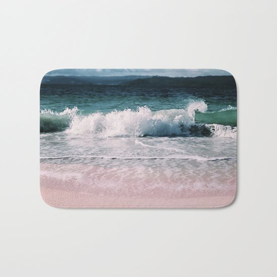 Crash into me (Samana Island Dominican Republic) Bath Mat