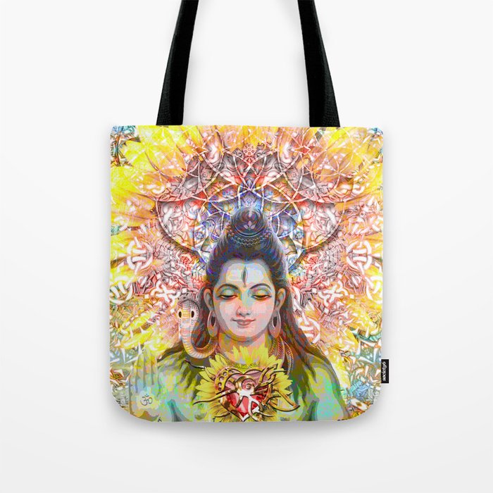 Sunflower Shiva Tote Bag