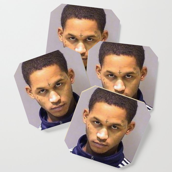 Fredo Santana Mugshot Coaster By Lux123 Society6