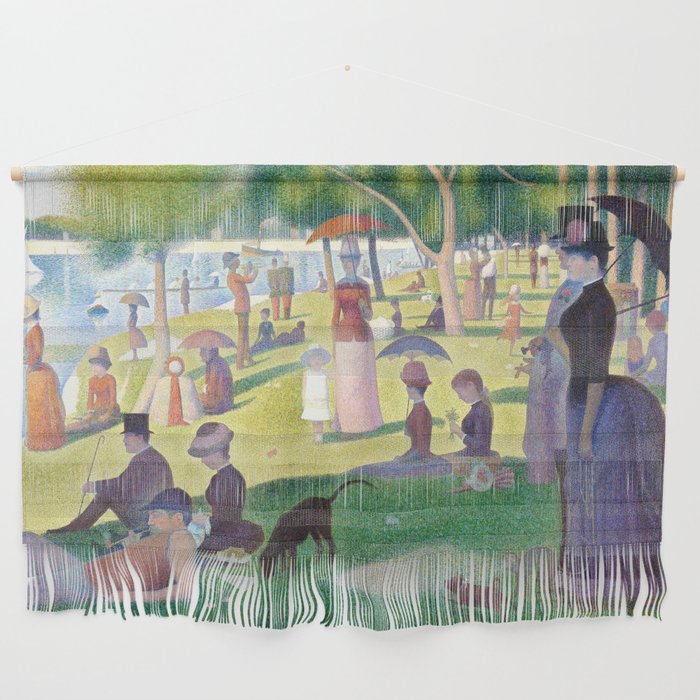 Sunday in the Park Seurat Grand Jette Paris Wall Hanging