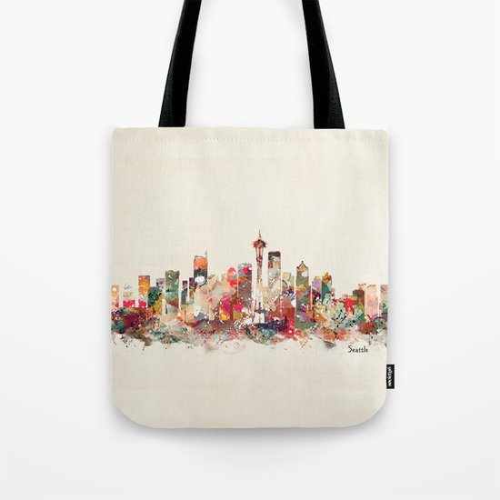 seattle washington Tote Bag