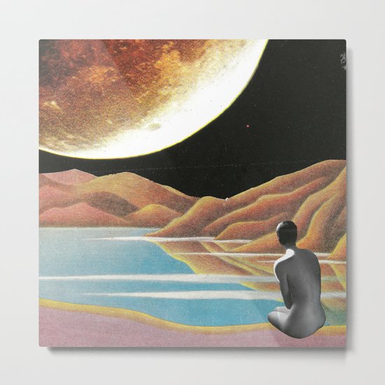 Saluti dall'altro cosmo Metal Print
