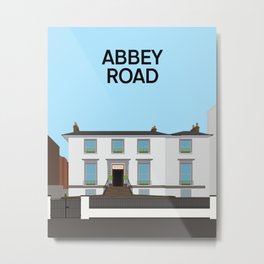 Abbey Road Studios Metal Print | Studios, Abbey, Graphicdesign, London, Abbeyroad, Fabfour, George, Music, Paul, Road 