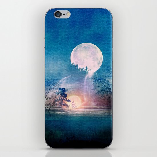 Moon Above, Sun Below iPhone & iPod Skin