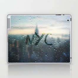 Rainy Day in NYC Laptop Skin