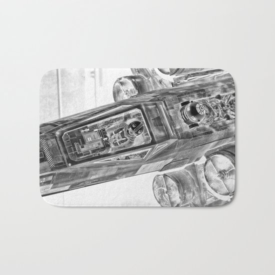 X-Wing Fighter Bath Mat