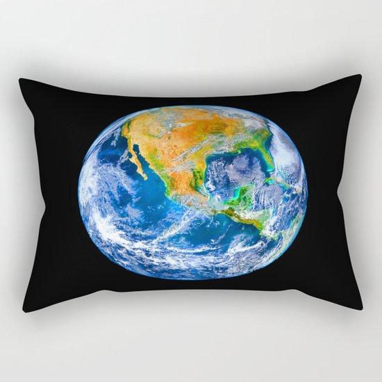 Earth Rectangular Pillow
