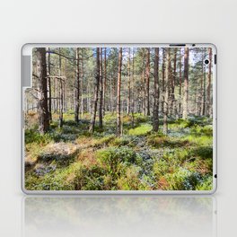 Scottish Highlands Pine Forest Nature Path  Laptop Skin