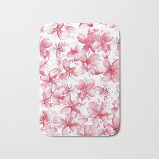 cherry blossoms Bath Mat