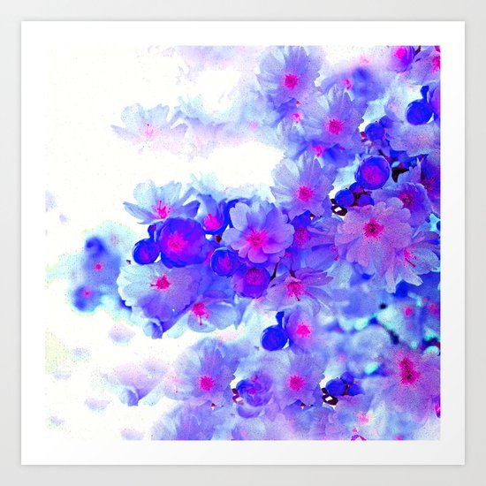 Cherry Blossom Tree Art Print