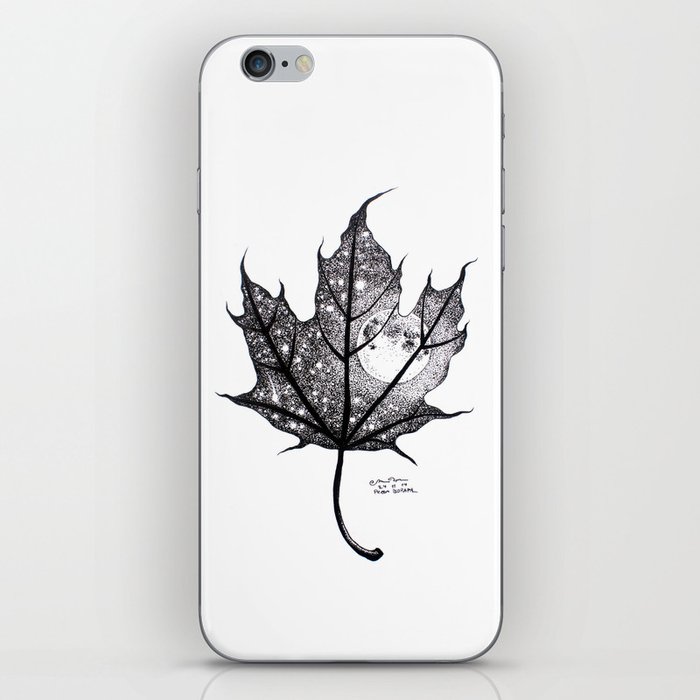 The falling leaf iPhone Skin