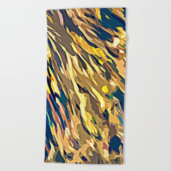 BOLD ABSTRACT Beach Towel
