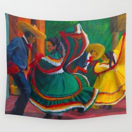 Baile Folklorico Wall Tapestry