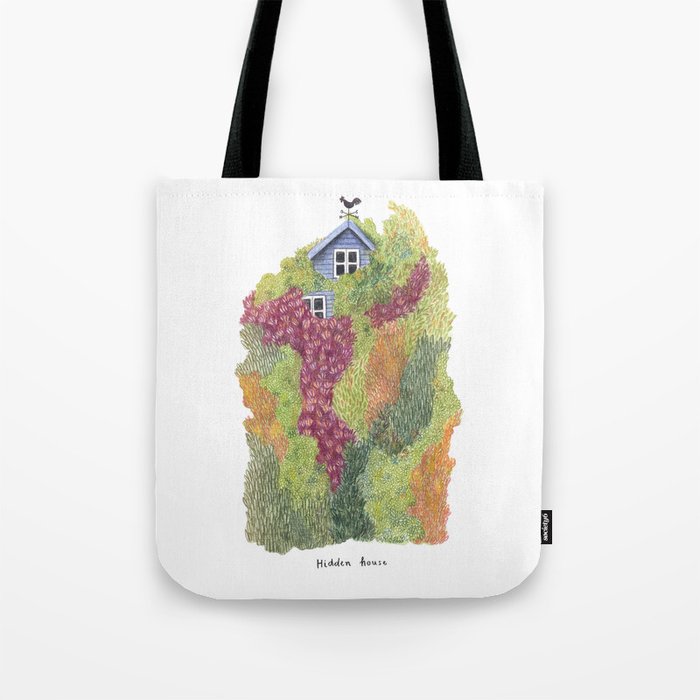 Hidden house Tote Bag