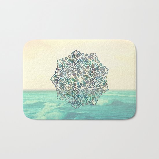 Mandala Mermaid Oceana Bath Mat