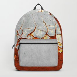 Rust and Grey Backpack
