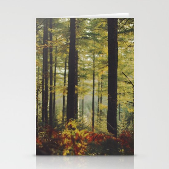 Autumn Wood Stationery Cards