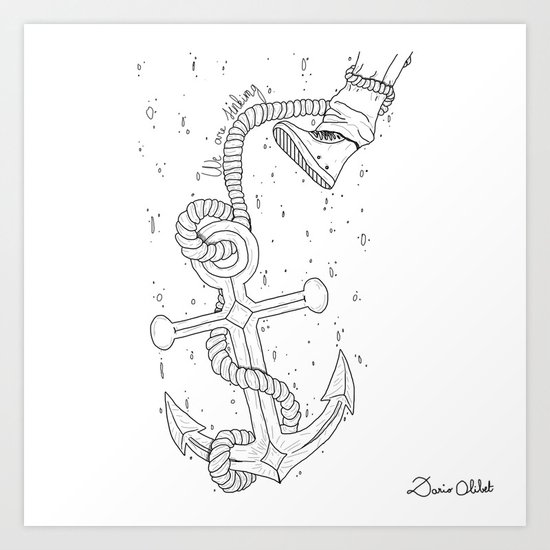 We are sinking Art Print